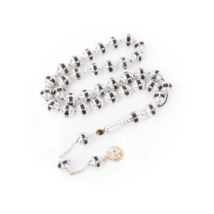 معدن مطعم بكلايت طلاء فضي 