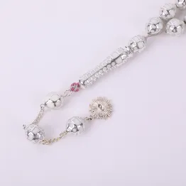 معدن مطعم بكلايت طلاء فضي 