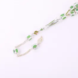 معدن مطعم بكلايت طلاء فضي 