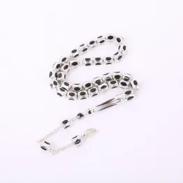 معدن مطعم بكلايت طلاء فضي 