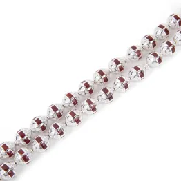 معدن مطعم بكلايت طلاء فضي 