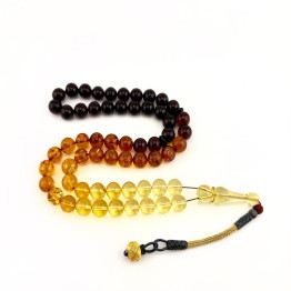 كهرمان طبيعي ماكنتوش طربزونة فضة 