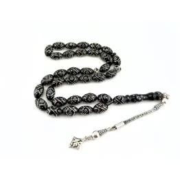 يسر طبيعي تطعيم فضة مع شرابة فضة